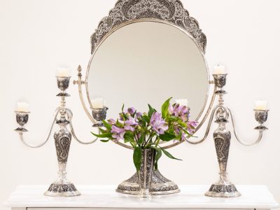 آینه شمعدان نقره تورنتو