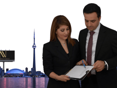 دفتر حقوقی رضا ناظر و آذین وکیلی تورنتو
