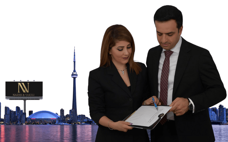 دفتر حقوقی رضا ناظر و آذین وکیلی تورنتو